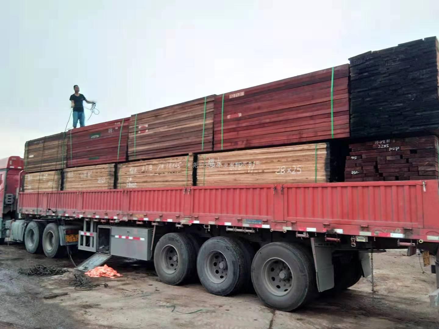 雙發(fā)木業(yè)巴花、紅花梨、沙比利迅速補(bǔ)貨裝柜，馬上到倉。