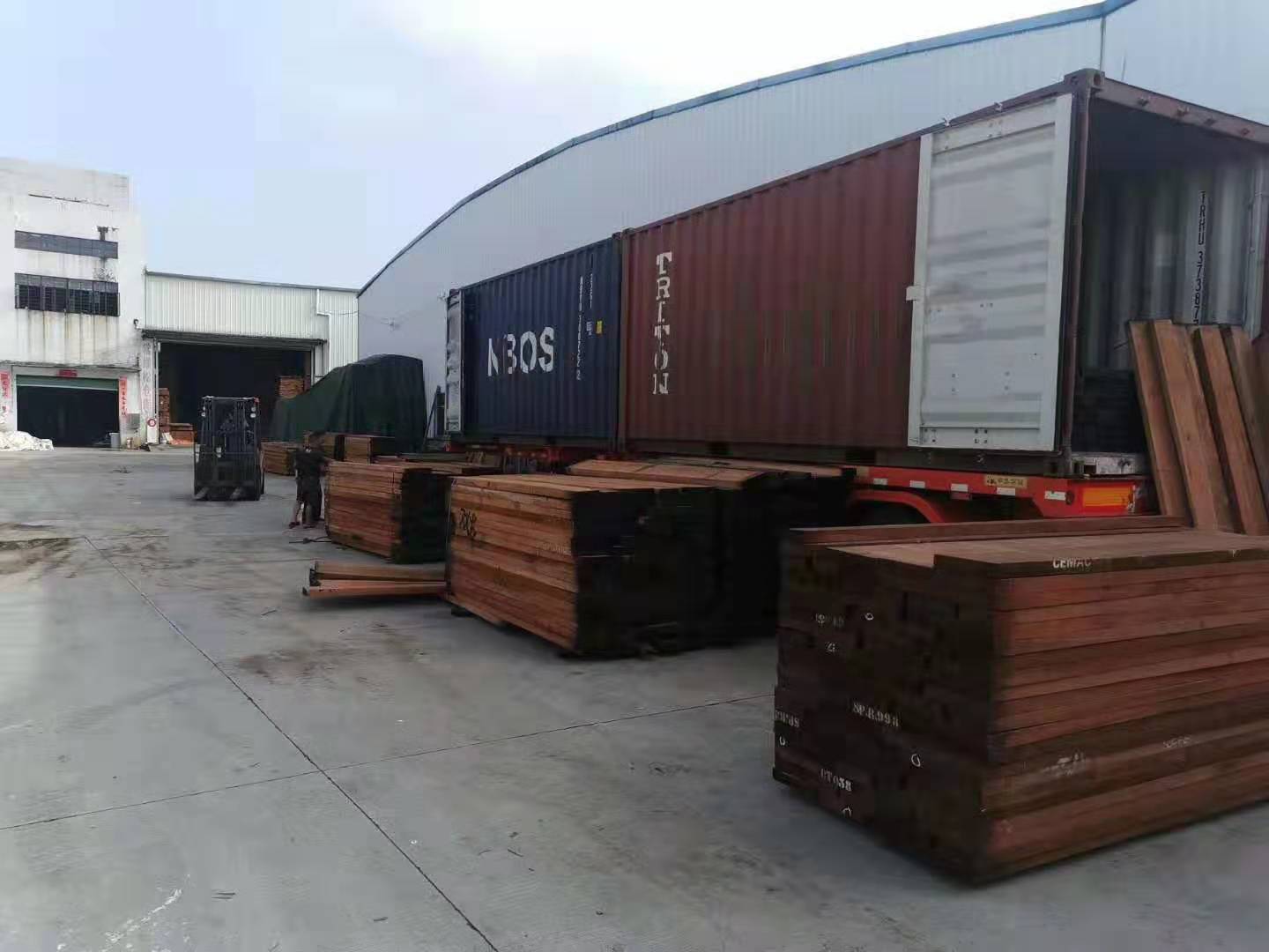 今日貨訊，剛果進口沙比利，胡桃木長料到貨。